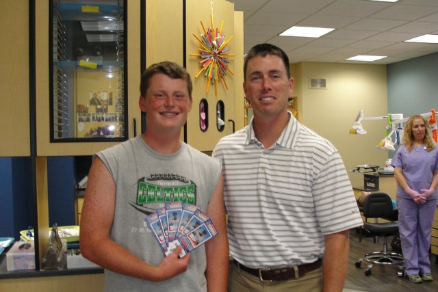 Justin and Dr. Burke